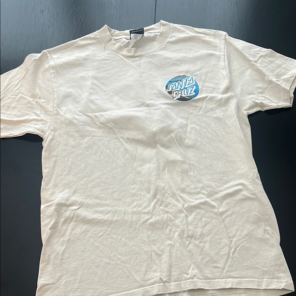 Santa Cruz Skateboards White T-Shirt for Men - Picture 1 of 4